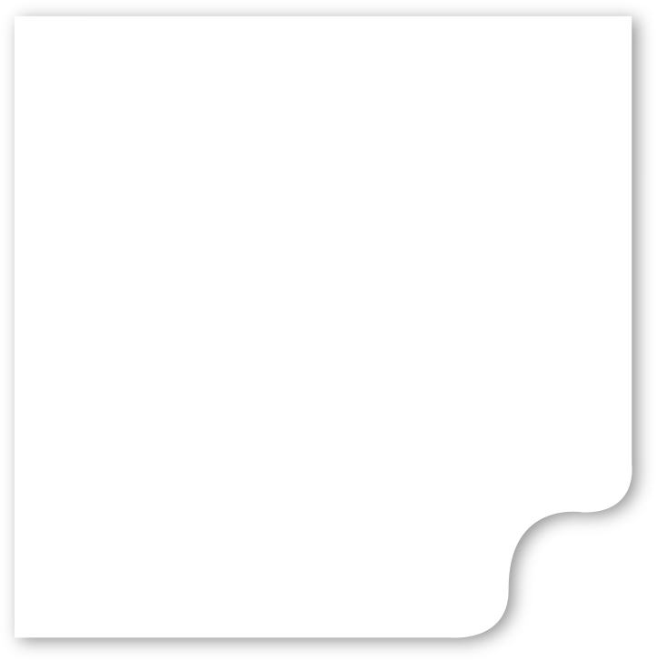 White card background